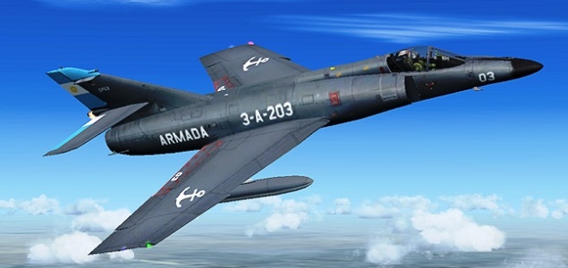 Dassault-Breguet Super Étendard para FSX